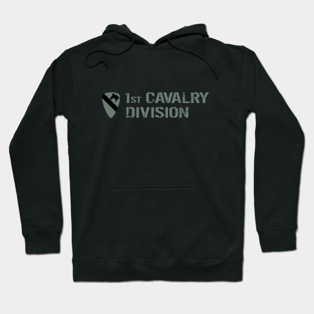 1st Cavalry Division Hoodie by Jared S Davies